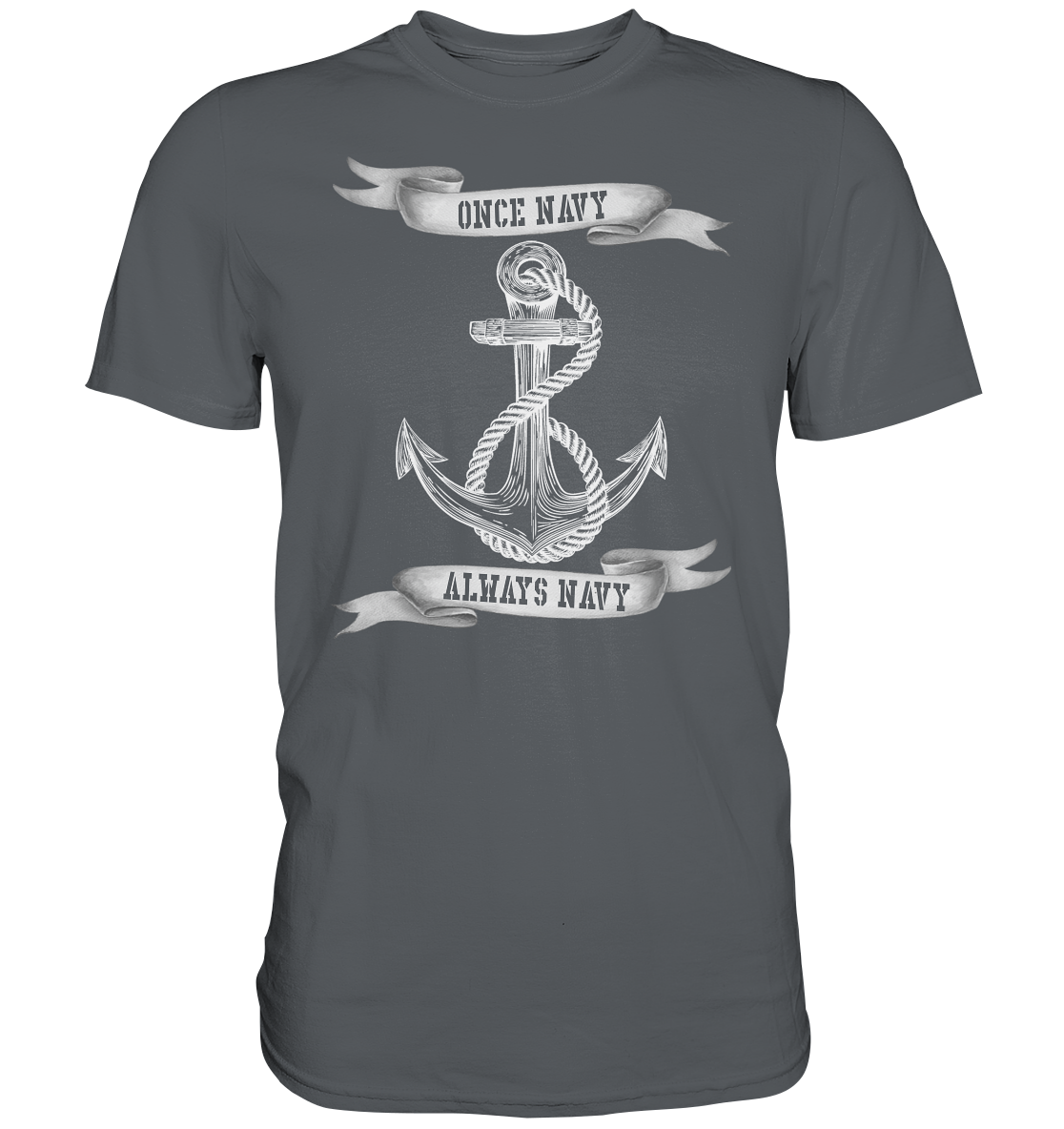 ANKER once Navy - always Navy - Premium Shirt