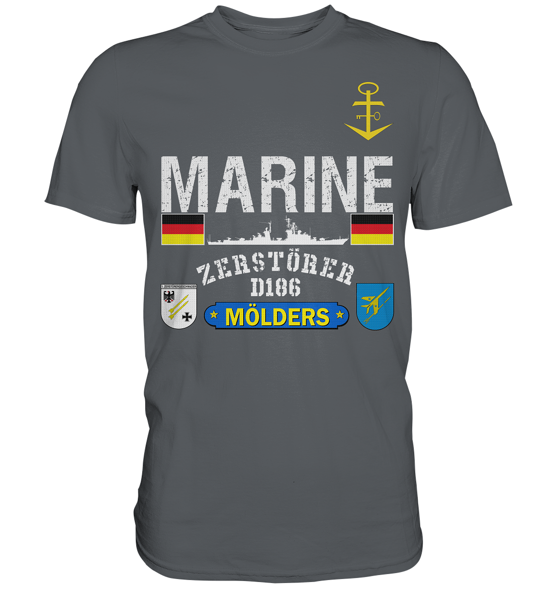 Marine D186 MÖLDERS 60er ATN - Premium Shirt