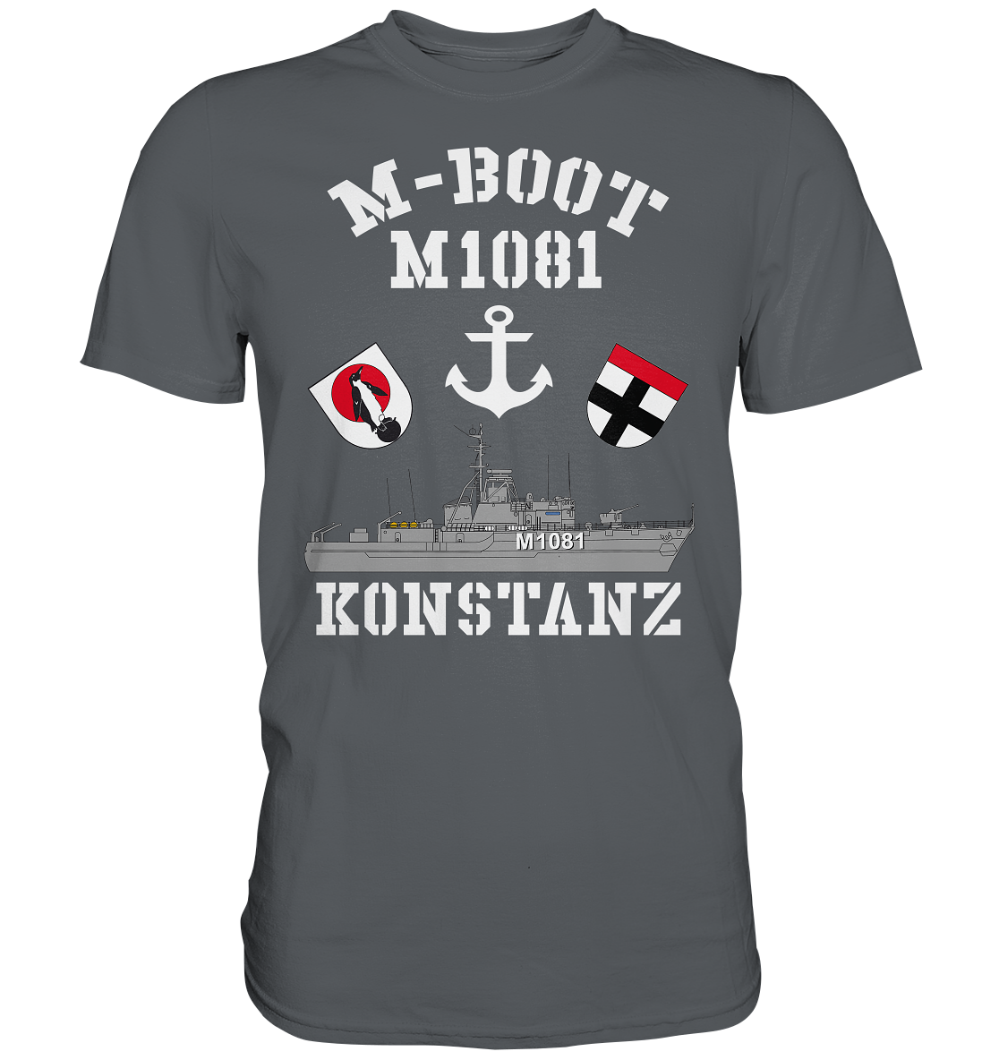 M-Boot M1081 KONSTANZ Anker (HL) - Premium Shirt