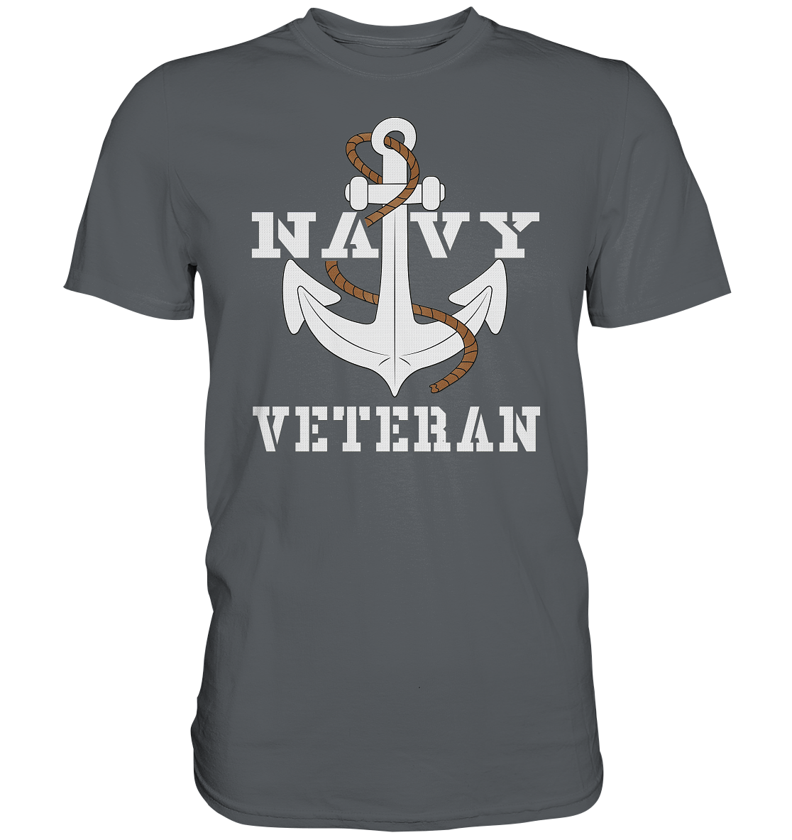 Navy Veteran Anker - Premium Shirt