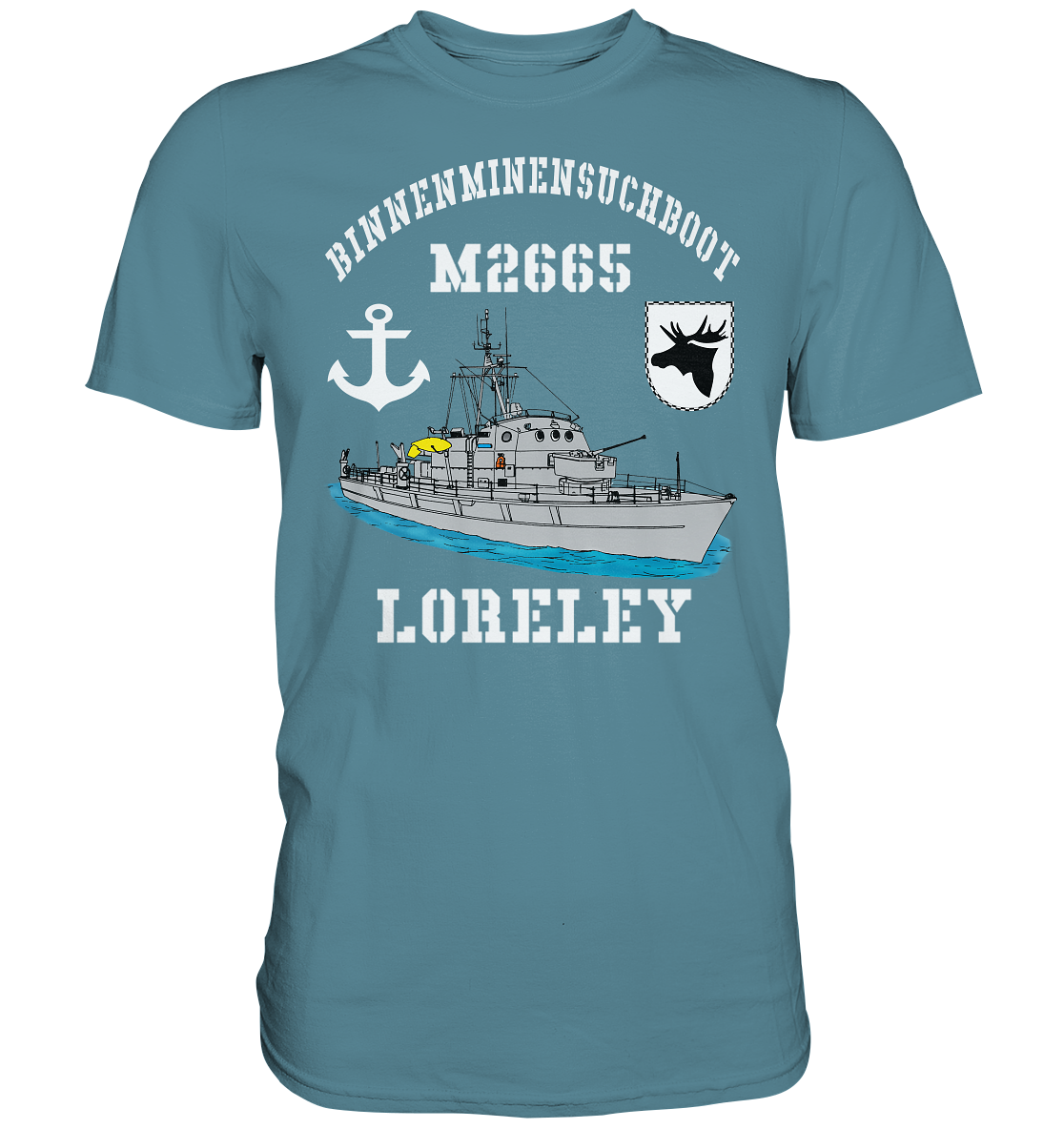 BiMi M2665 LORELEY 3.MSG Anker - Premium Shirt