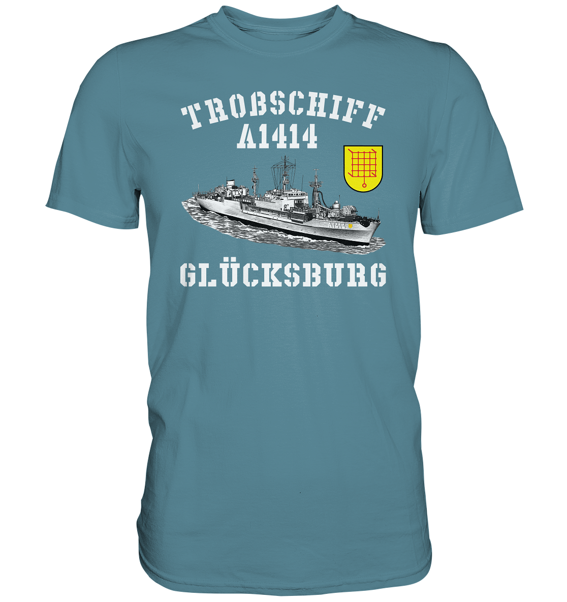 Troßschiff A1414 GLÜCKSBURG - Premium Shirt