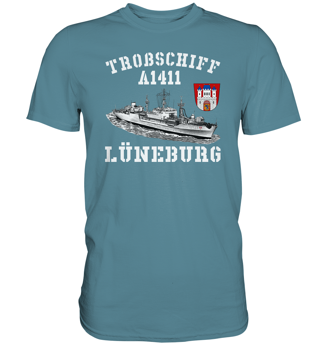 Troßschiff A1411 LÜNEBURG - Premium Shirt