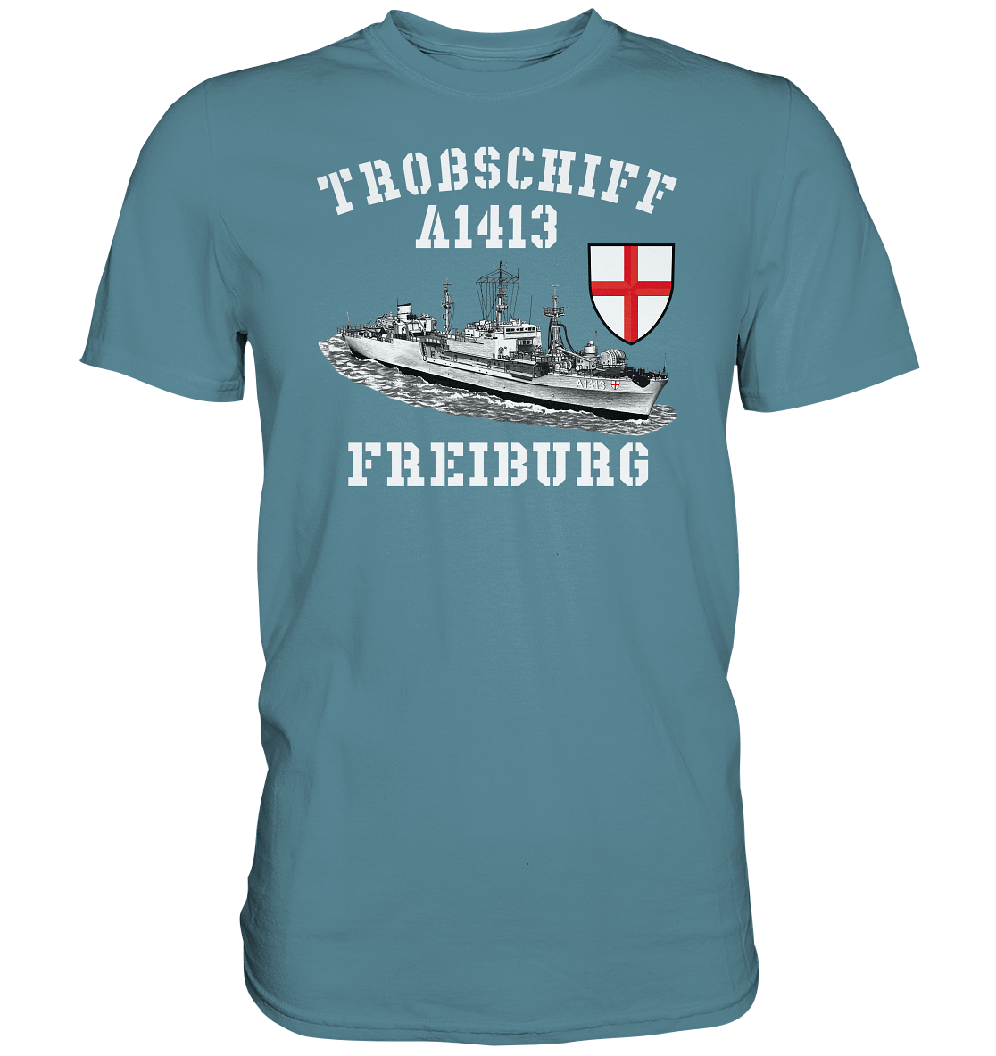Troßschiff A1413 FREIBURG - Premium Shirt