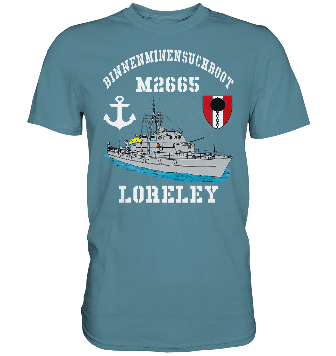 BiMi M2665 LORELEY 7.MSG Anker - Premium Shirt