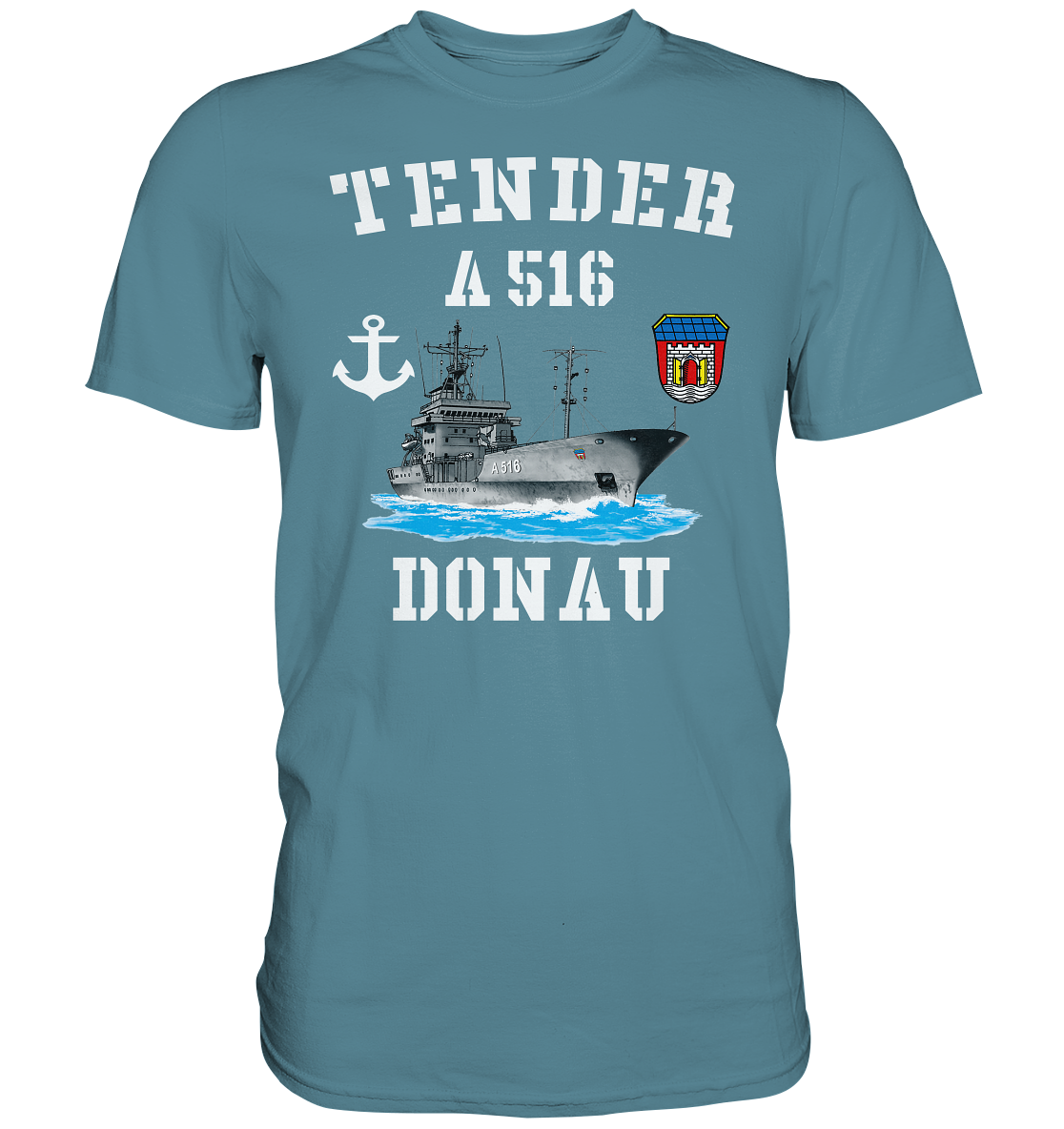 Tender A516 DONAU Anker - Premium Shirt