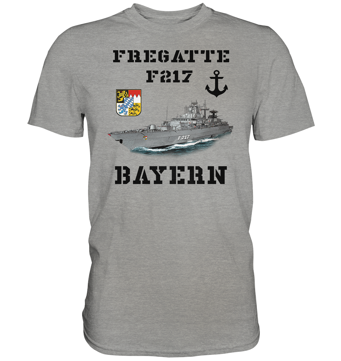F217 Fregatte BAYERN - Premium Shirt