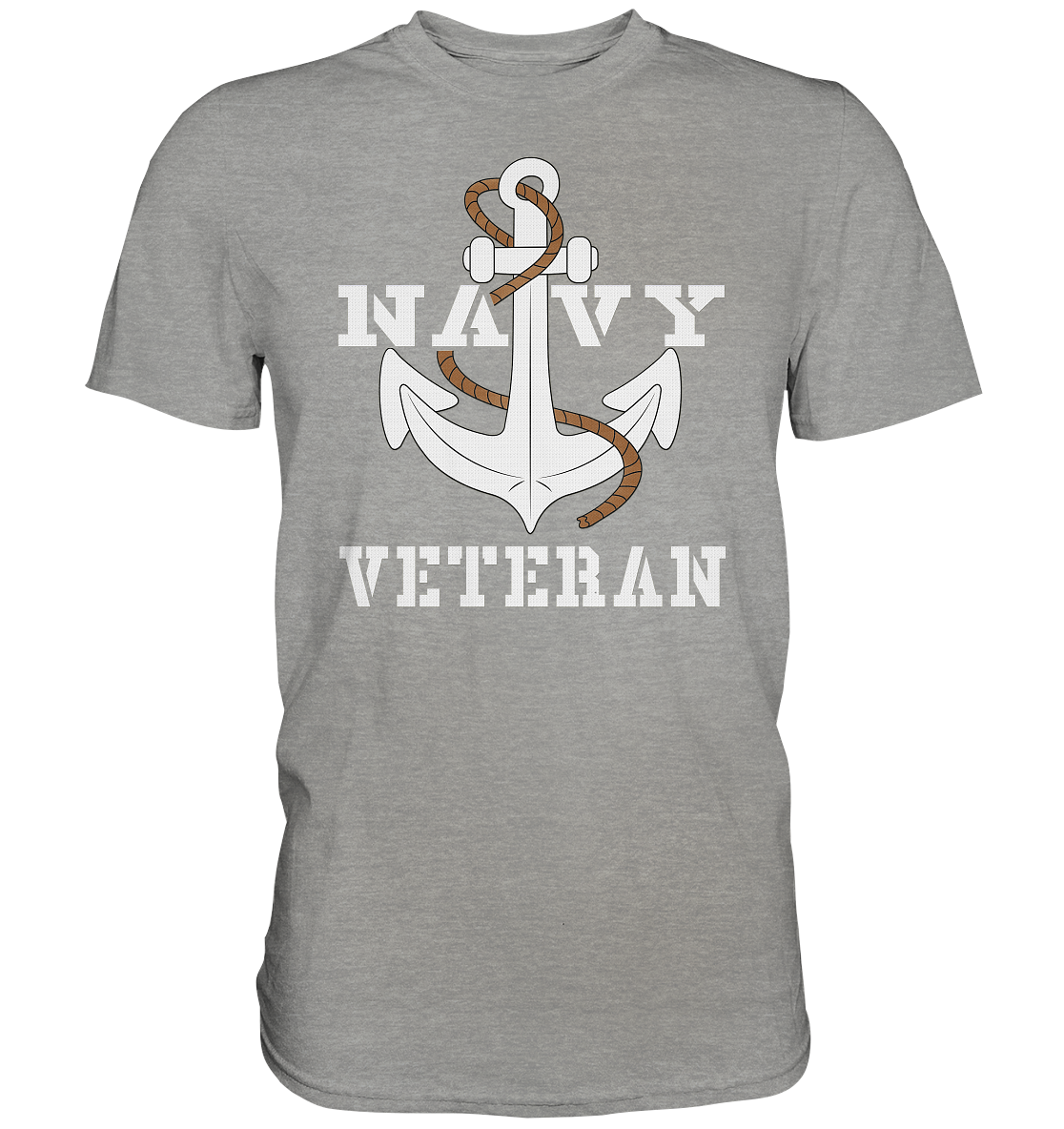 Navy Veteran Anker - Premium Shirt