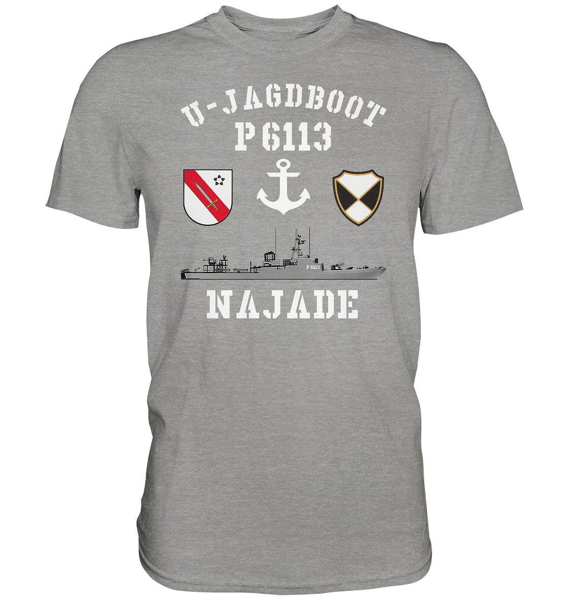 U-Jagdboot P6113 NAJADE Anker - Premium Shirt