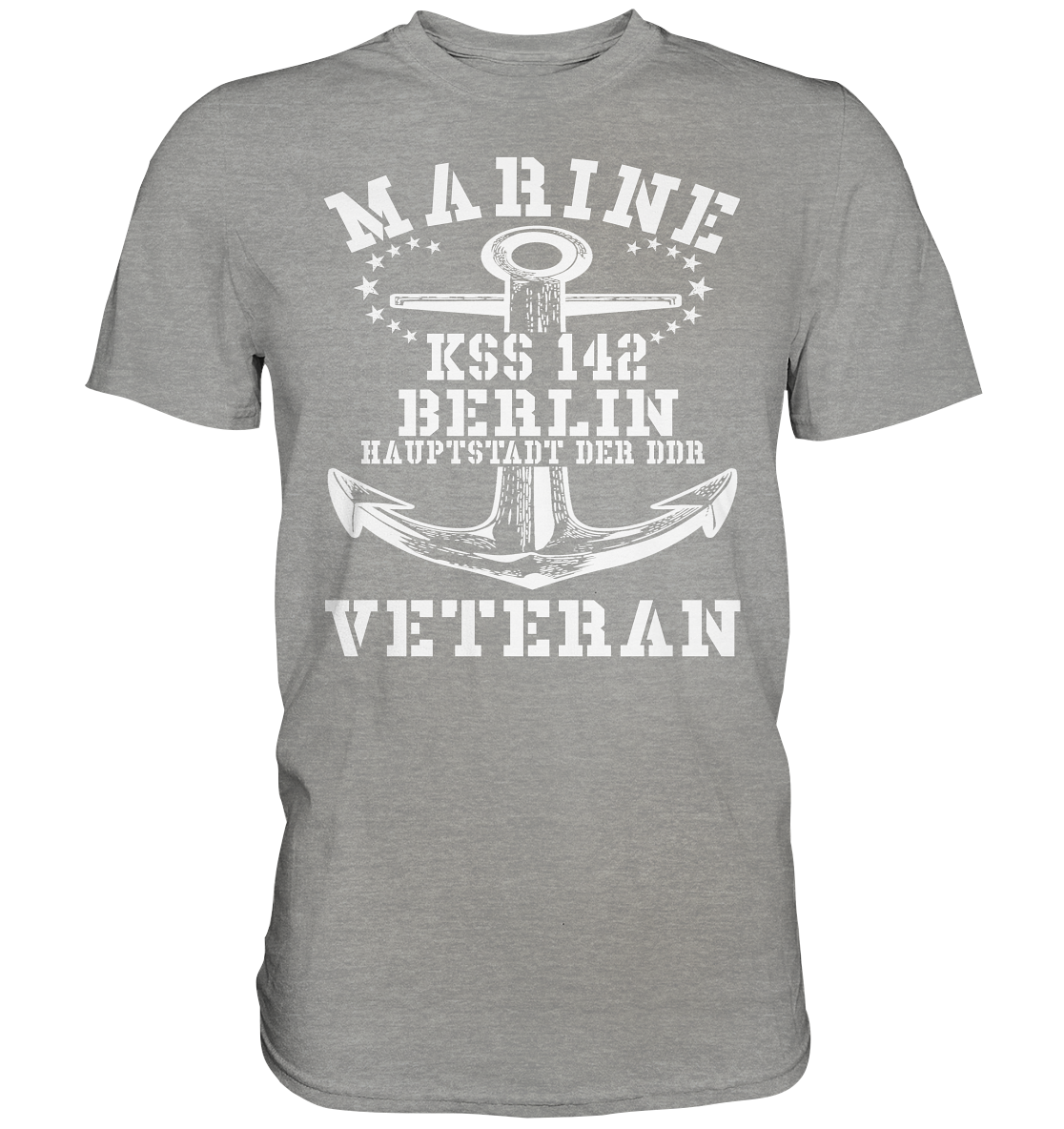 KSS 142 BERLIN - HAUPTSTADT DER DDR Marine Veteran - Premium Shirt