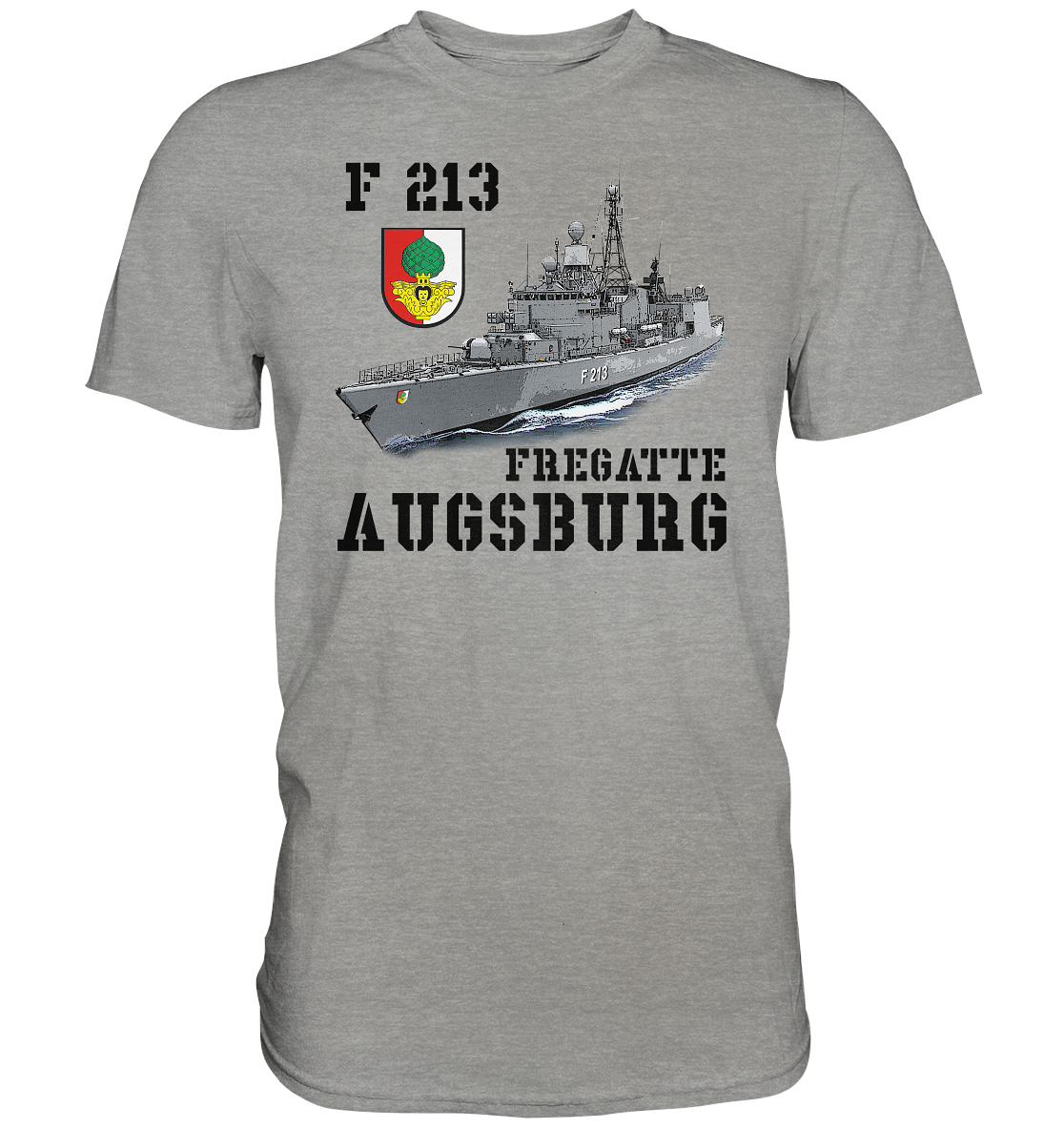 F213 Fregatte AUGSBURG - Premium Shirt