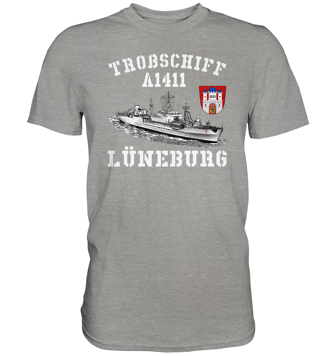 Troßschiff A1411 LÜNEBURG - Premium Shirt