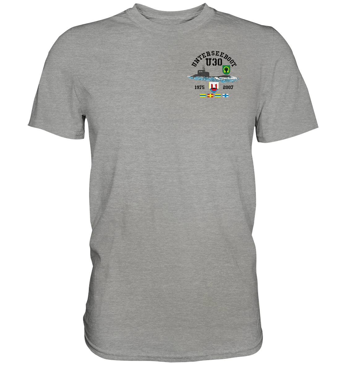 Unterseeboot U30 Brustlogo - Premium Shirt