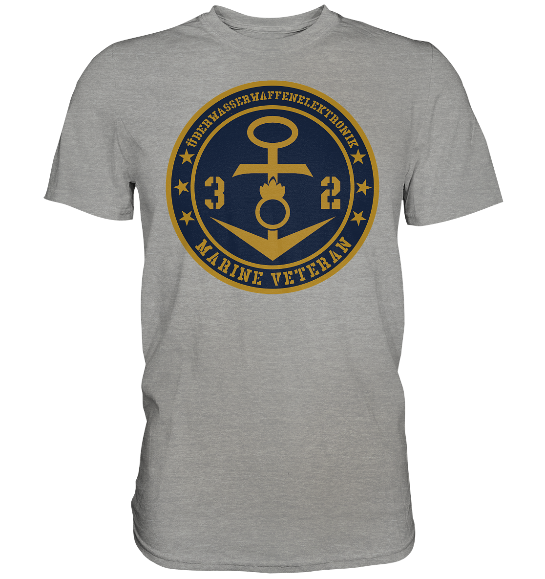 Marine Veteran 32er ÜBERWASSERWAFFENELEKTRONIK - Premium Shirt