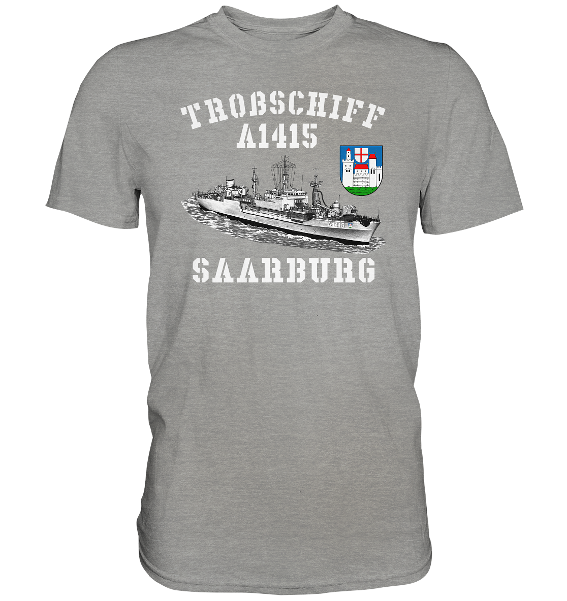 Troßschiff A1415 SAARBURG - Premium Shirt
