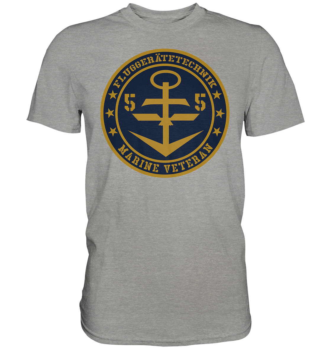 Marine Veteran 55er FLUGGERÄTETECHNIK - Premium Shirt