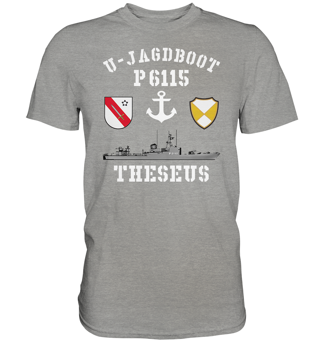 U-Jagdboot P6115 THESEUS Anker - Premium Shirt