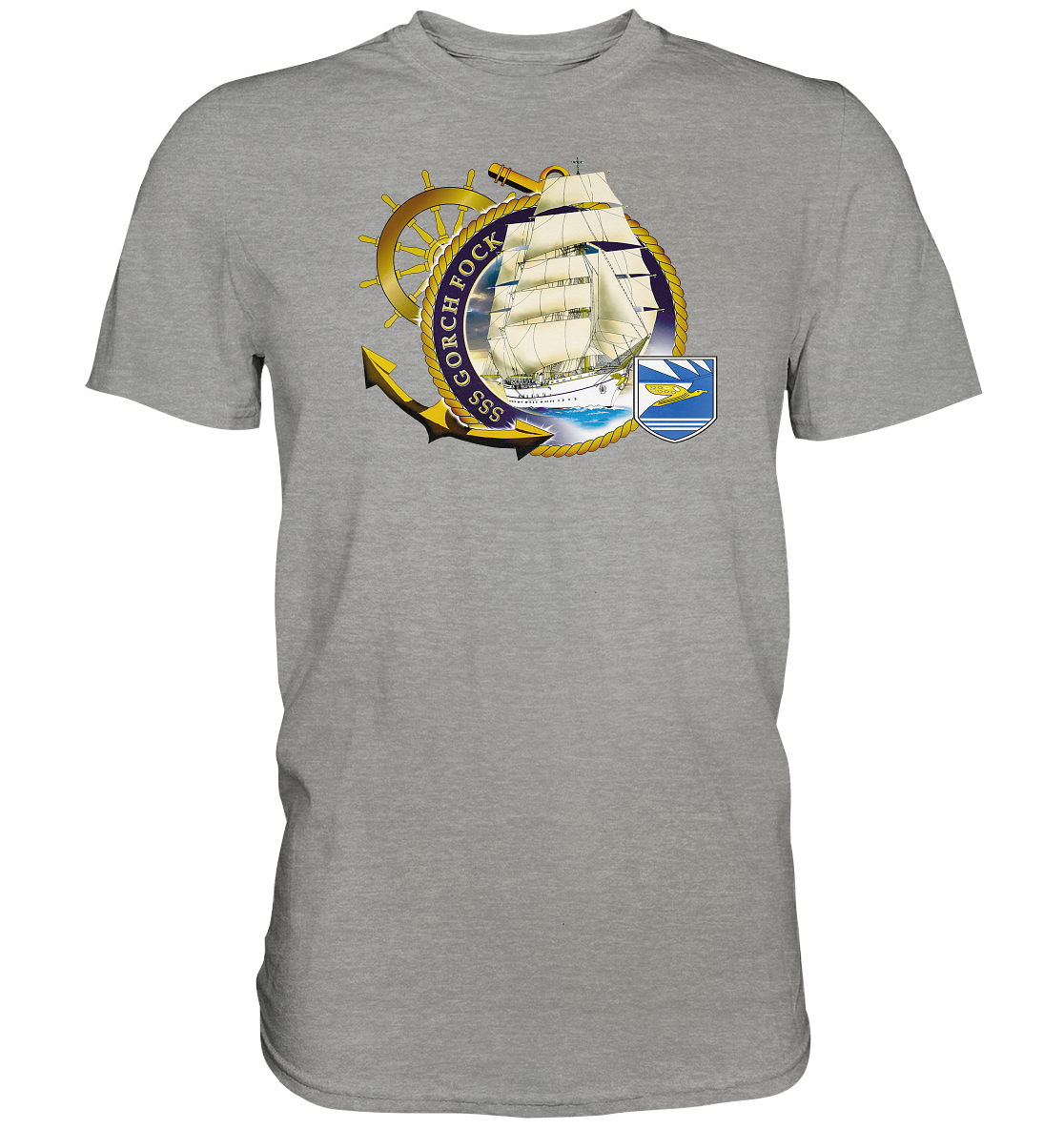 Segelschulschiff GORCH FOCK - Premium Shirt