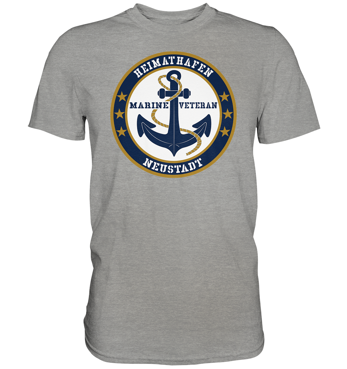 Marine Veteran Heimathafen NEUSTADT - Premium Shirt