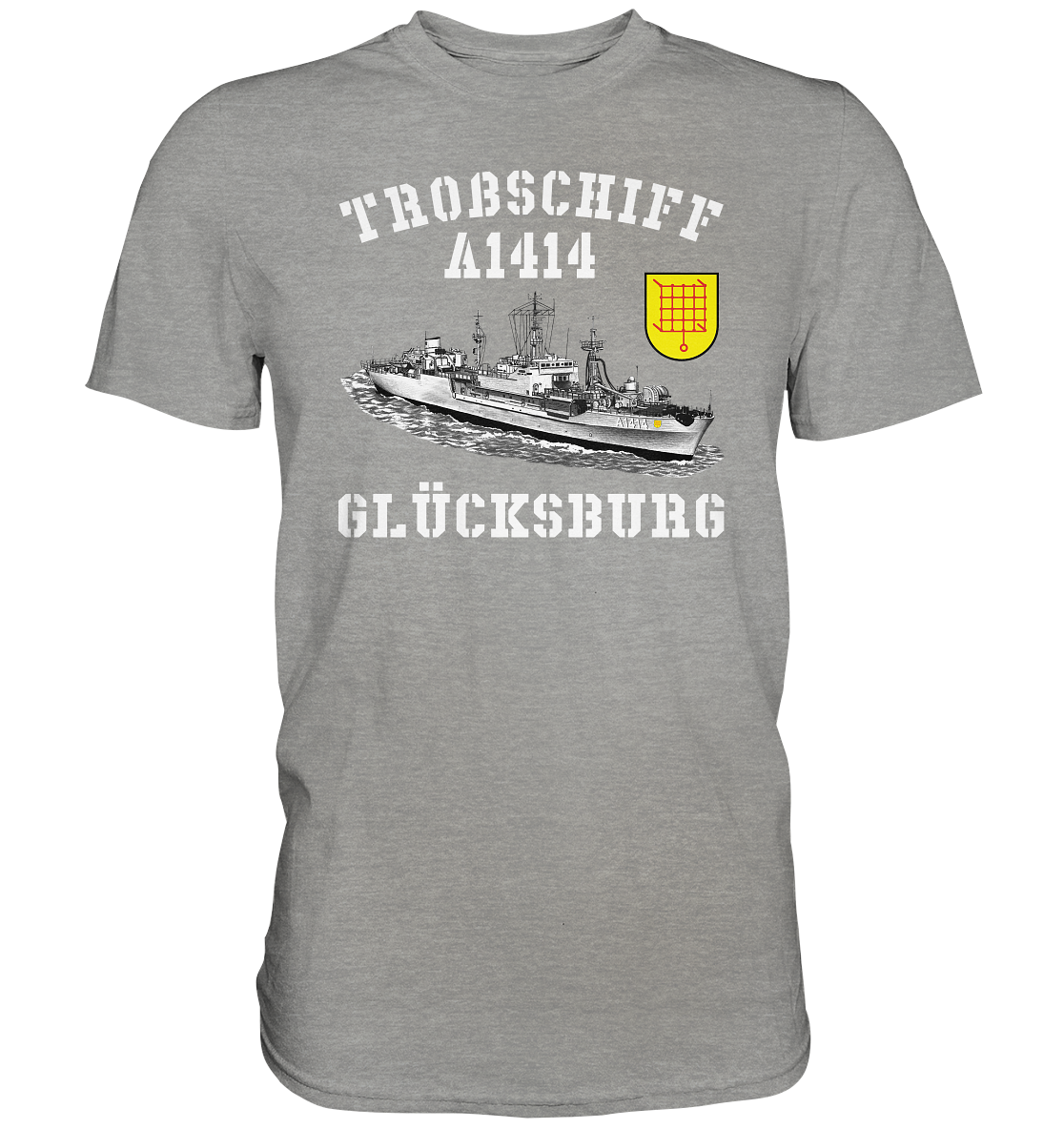 Troßschiff A1414 GLÜCKSBURG - Premium Shirt