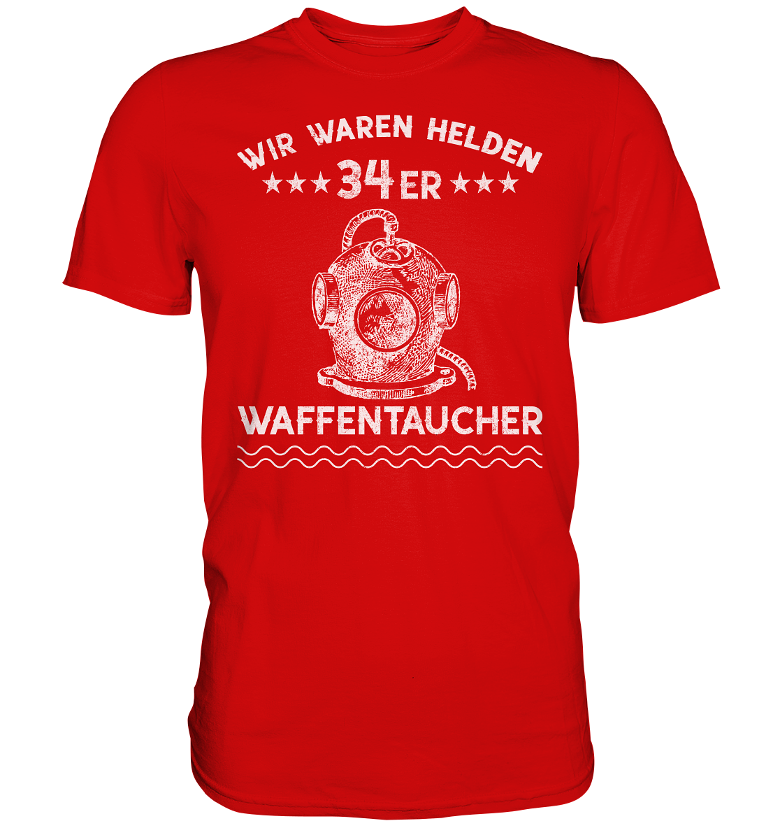 WAFFENTAUCHER - Wir waren Helden - Premium Shirt