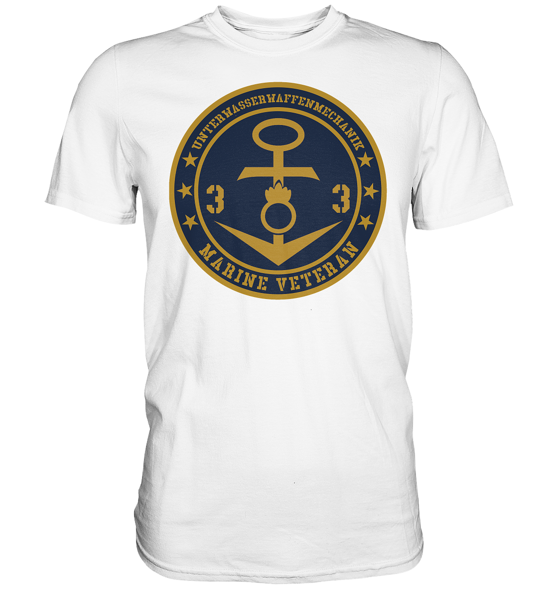 Marine Veteran 33er UNTERWASSERWAFFENMECHANIK - Premium Shirt