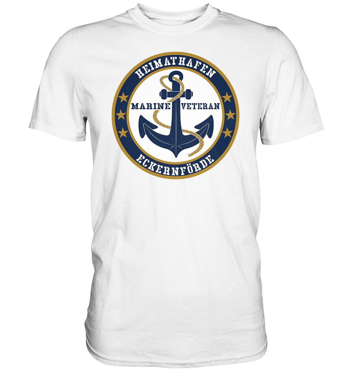 Marine Veteran Heimathafen ECKERNFÖRDE - Premium Shirt