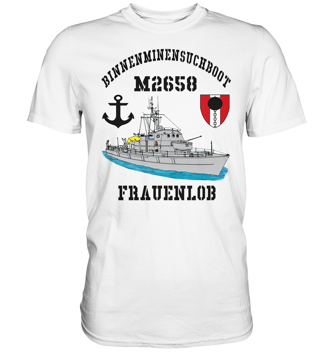BiMi M2658 FRAUENLOB 7.MSG Anker - Premium Shirt