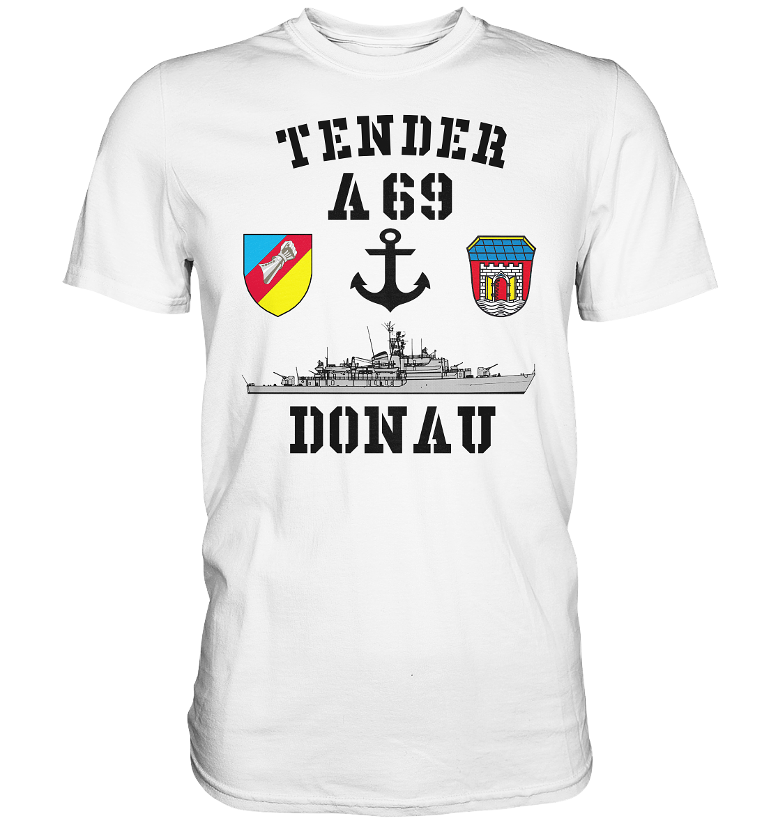 Tender A69 DONAU 2.SG Anker - Premium Shirt