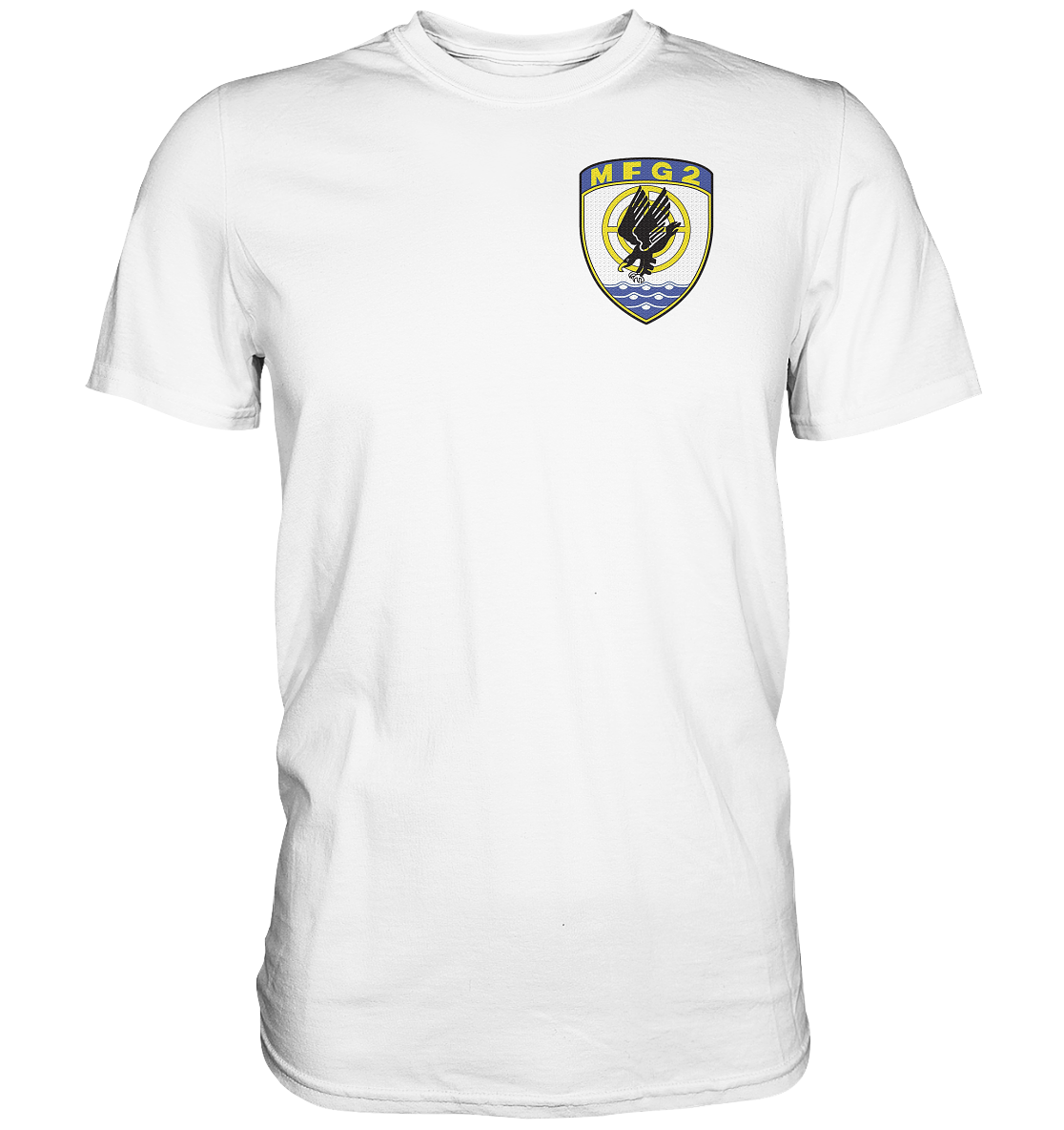 Marinefliegergeschwader 2 Brustwappen - Premium Shirt