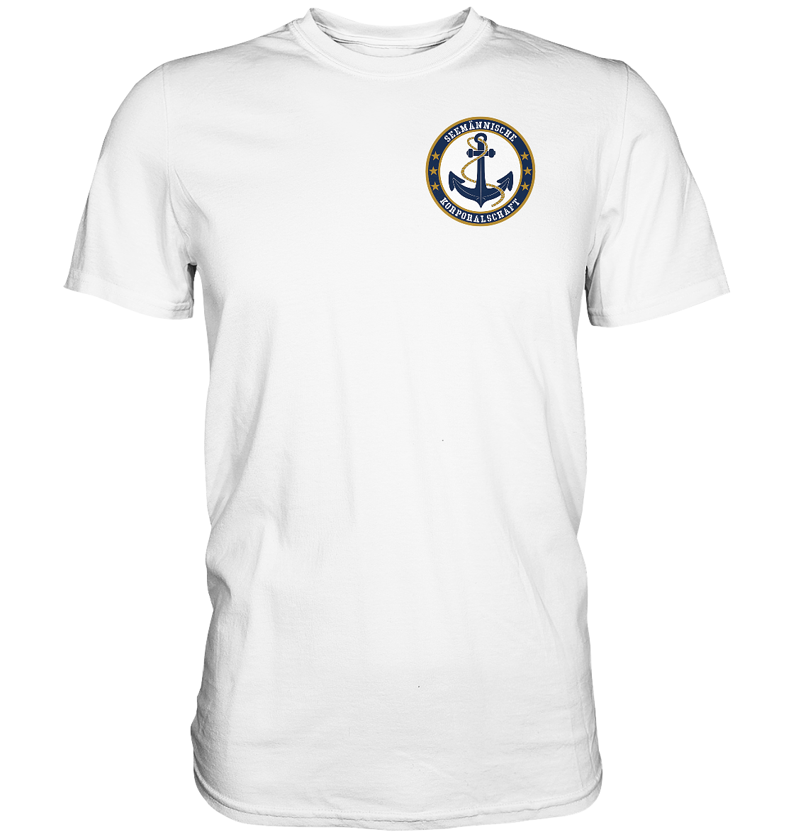 Seemännische KORPORALSCHAFT Brustlogo - Premium Shirt