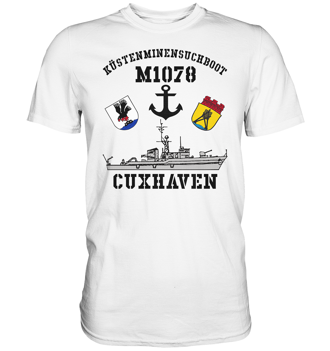 KM-Boot M1078 CUXHAVEN - Premium Shirt