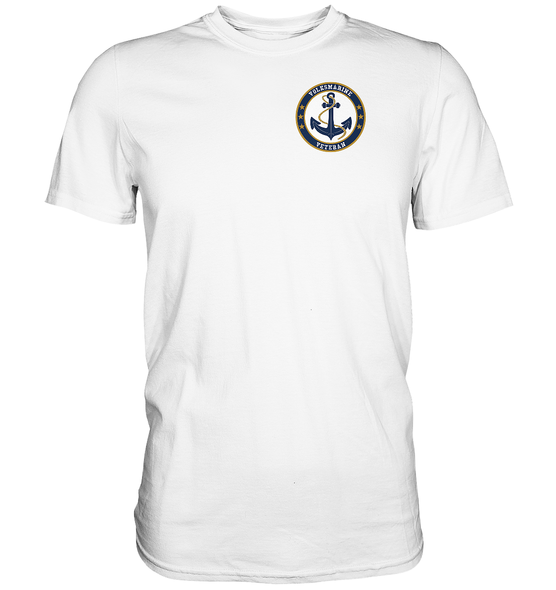 VOLKSMARINE Marine Veteran Brustlogo - Premium Shirt