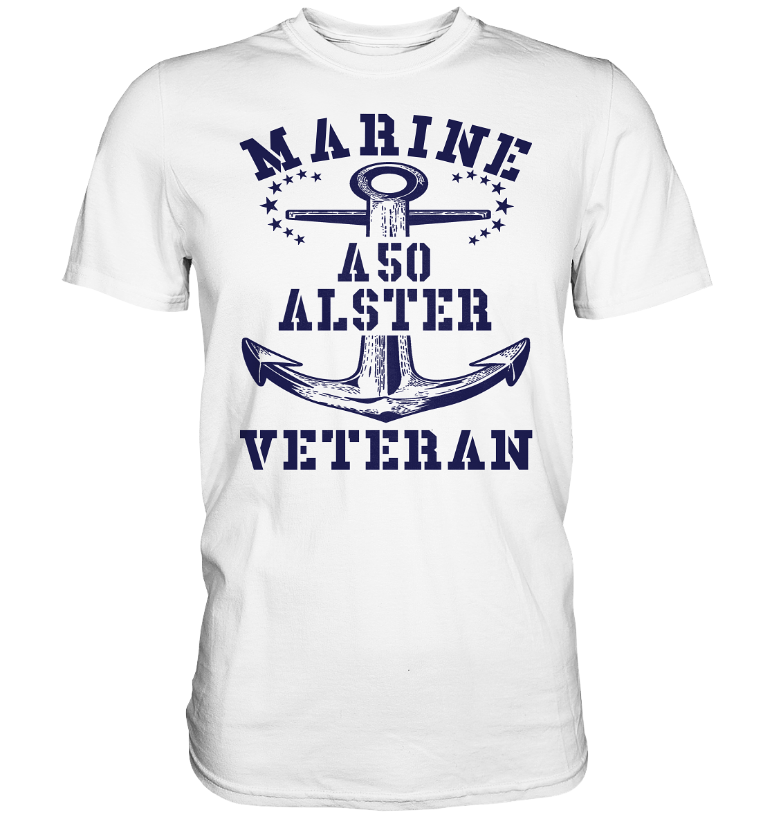 FD-Boot A50 ALSTER Marine Veteran - Premium Shirt