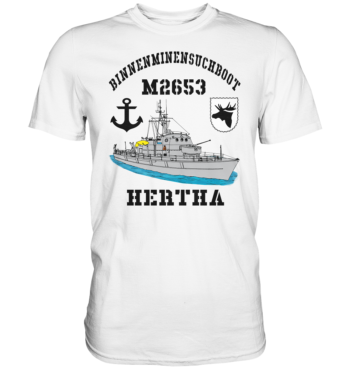 BIMI M2653 HERTHA 3.MSG Anker - Premium Shirt