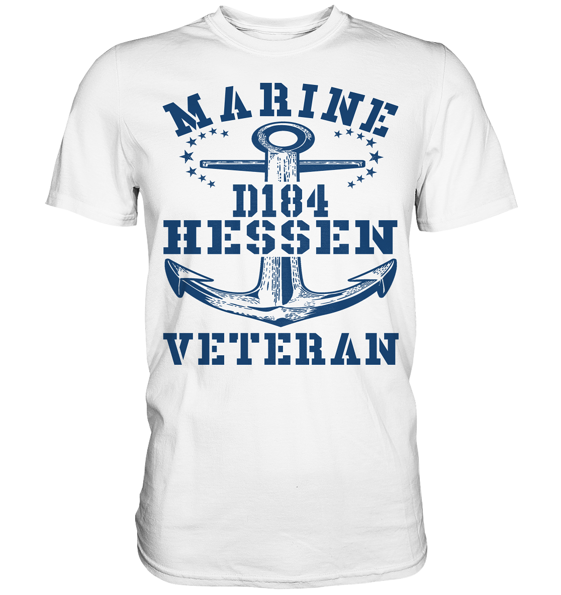 MV Zerstörer D184 HESSEN - Premium Shirt