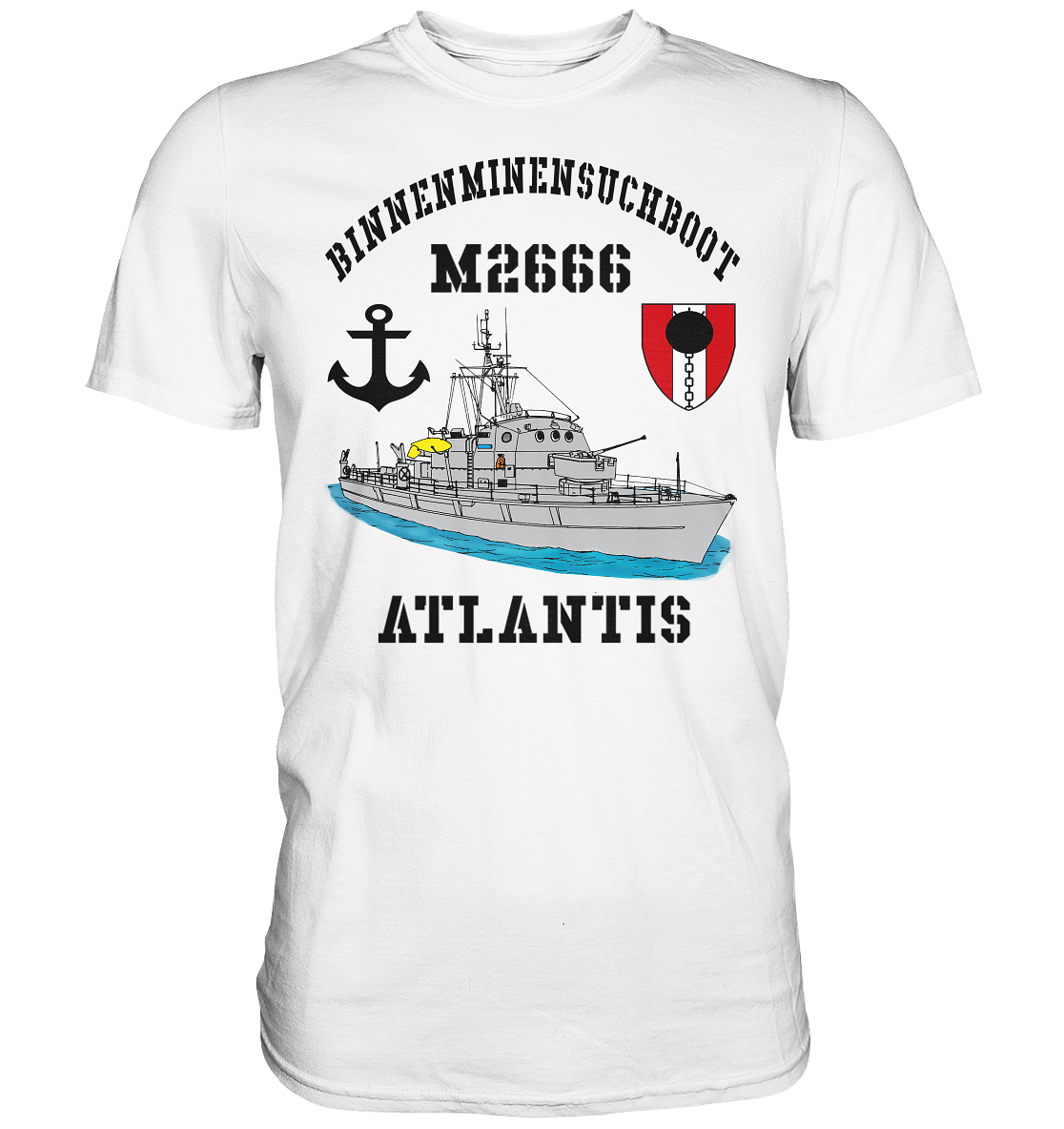 BiMi M2666 ATLANTIS 7.MSG Anker - Premium Shirt