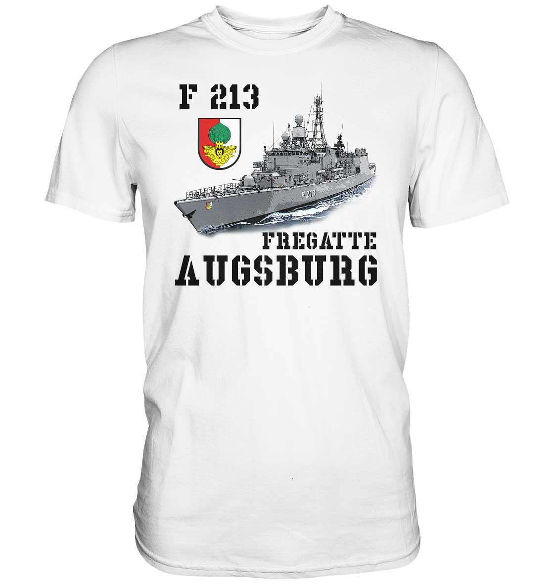 F213 Fregatte AUGSBURG - Premium Shirt