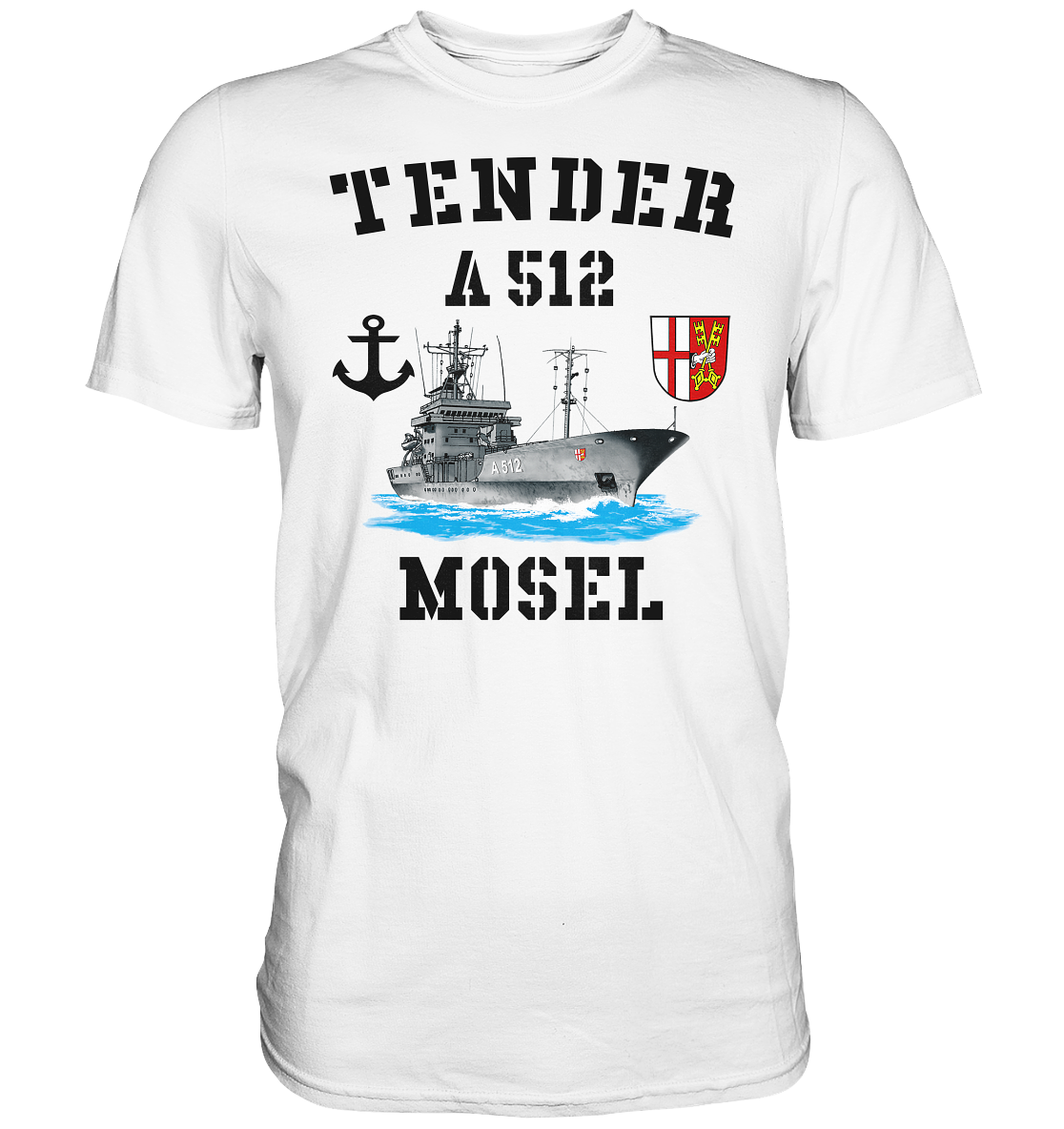 Tender A512 MOSEL Anker - Premium Shirt