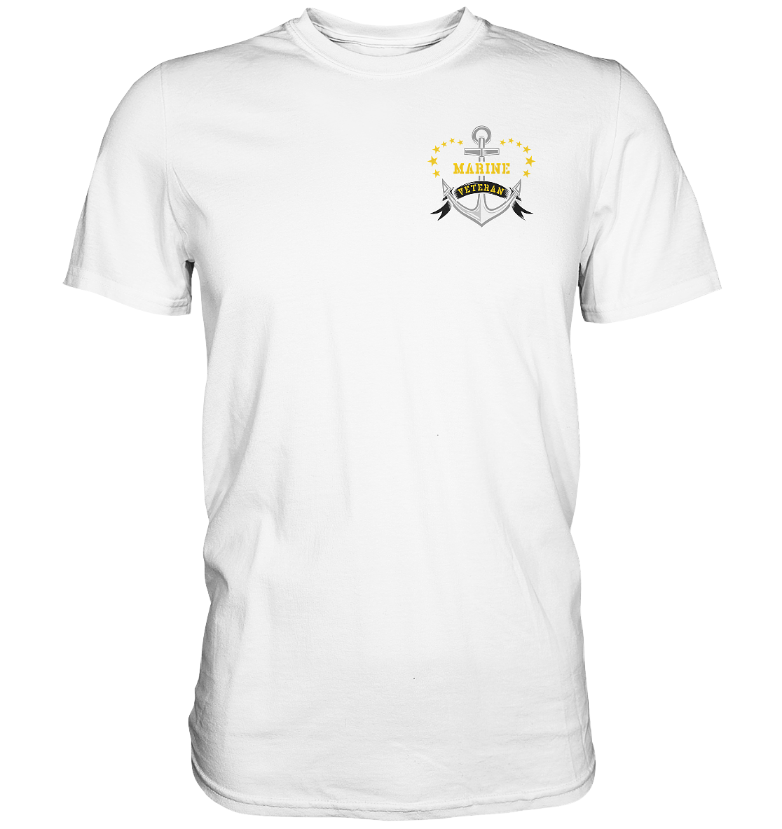 ANKER MARINE VETERAN Brustlogo - Premium Shirt