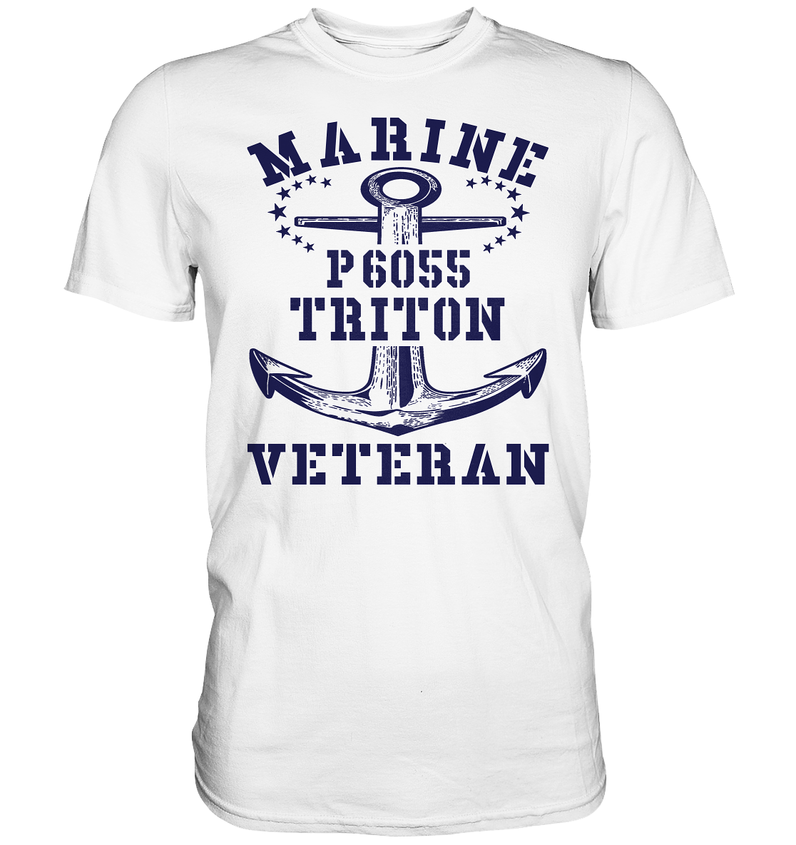 U-Jagdboot P6055 TRITON Marine Veteran - Premium Shirt