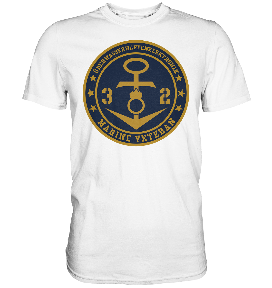 Marine Veteran 32er ÜBERWASSERWAFFENELEKTRONIK - Premium Shirt