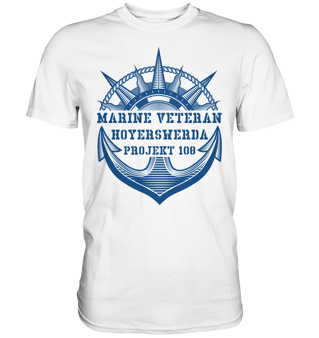 Projekt 108 HOYERSWERDA Marine Veteran - Premium Shirt