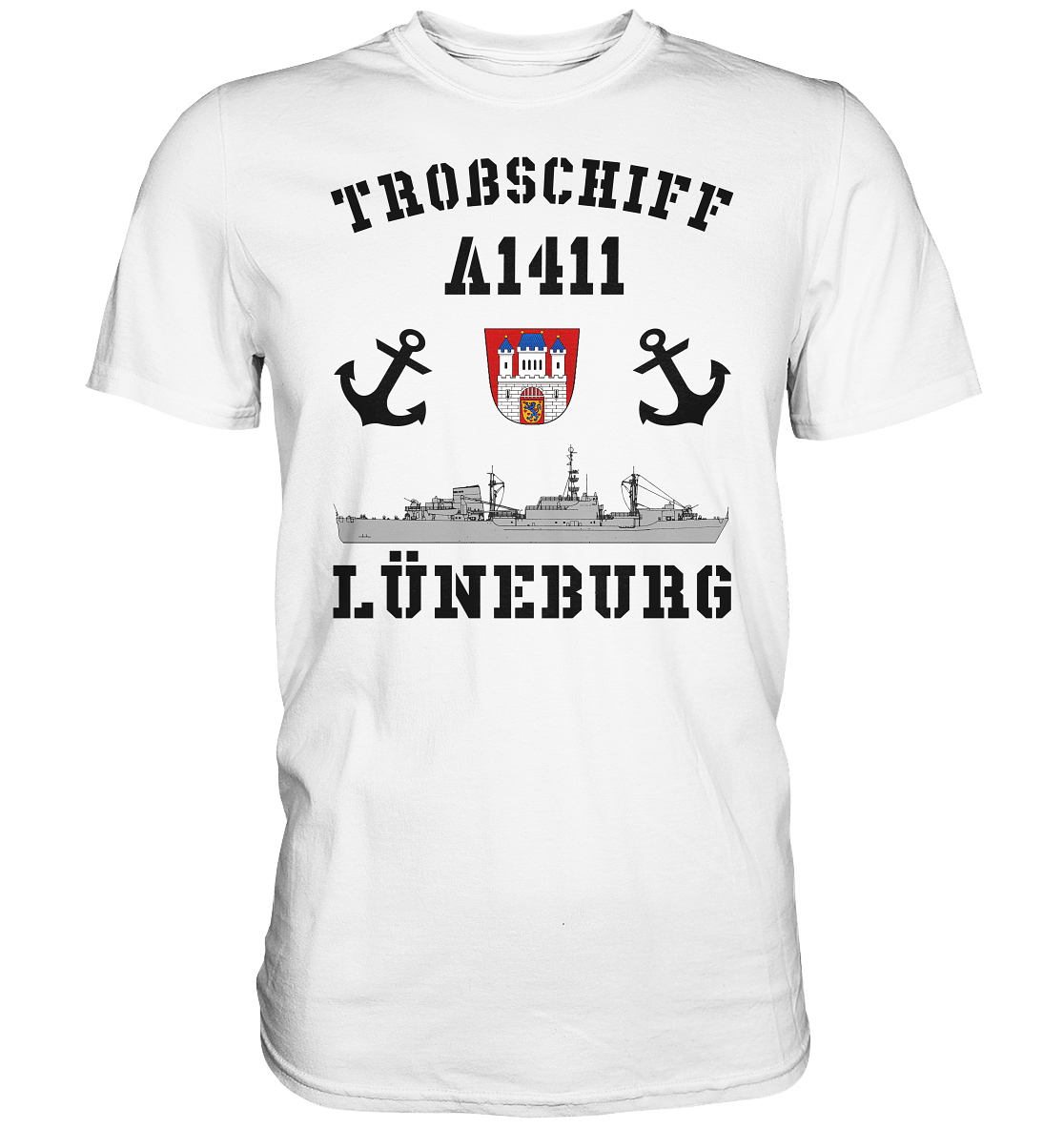 Troßschiff A1411 LÜNEBURG - Premium Shirt