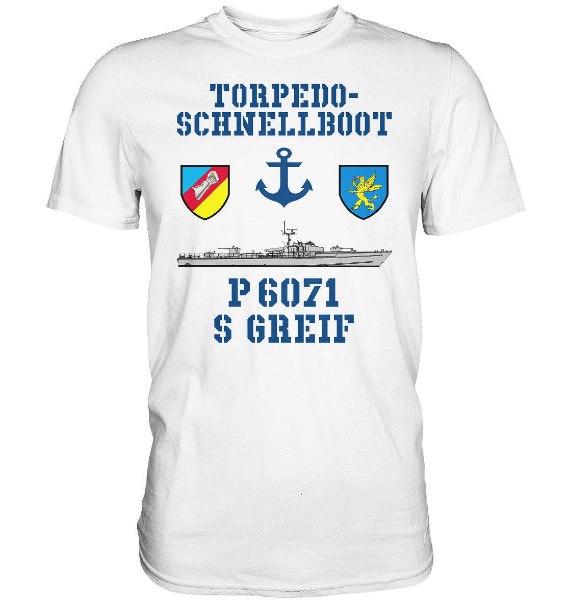 Torpedo-Schnellboot P6071 GREIF - Premium Shirt