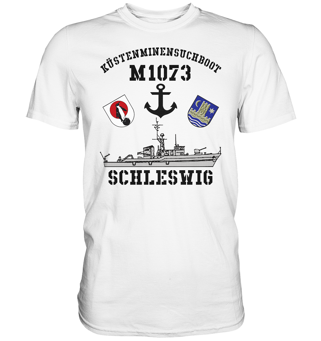 KM-Boot M1073 SCHLESWIG Anker - Premium Shirt