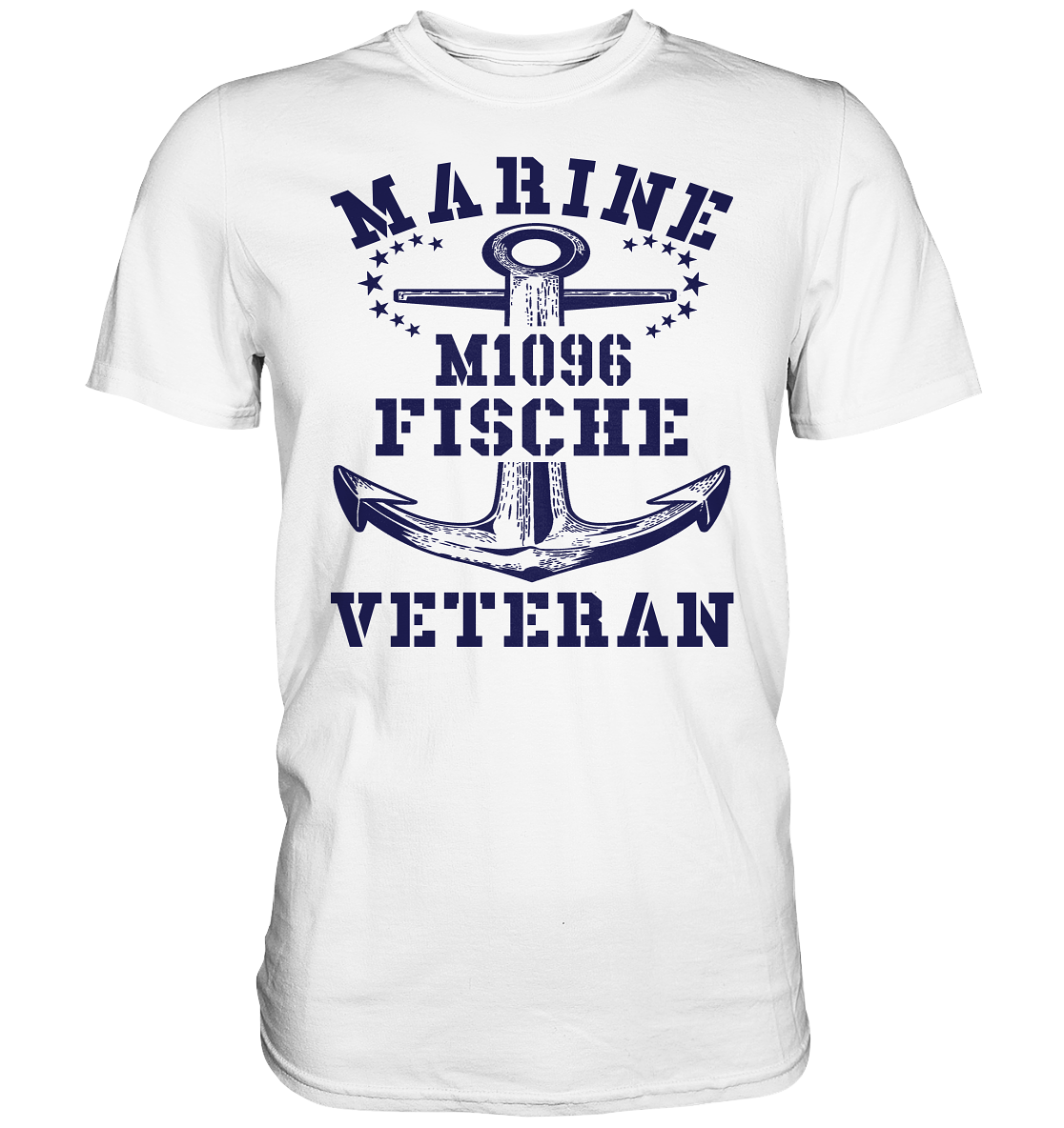 SM-Boot M1096 FISCHE Marine Veteran - Premium Shirt