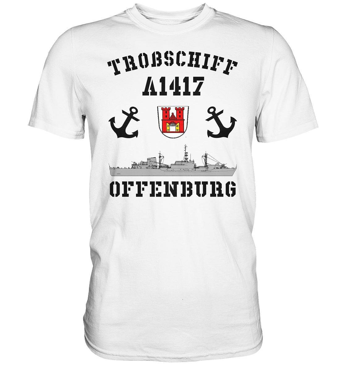 Troßschiff A1417 OFFENBURG - Premium Shirt
