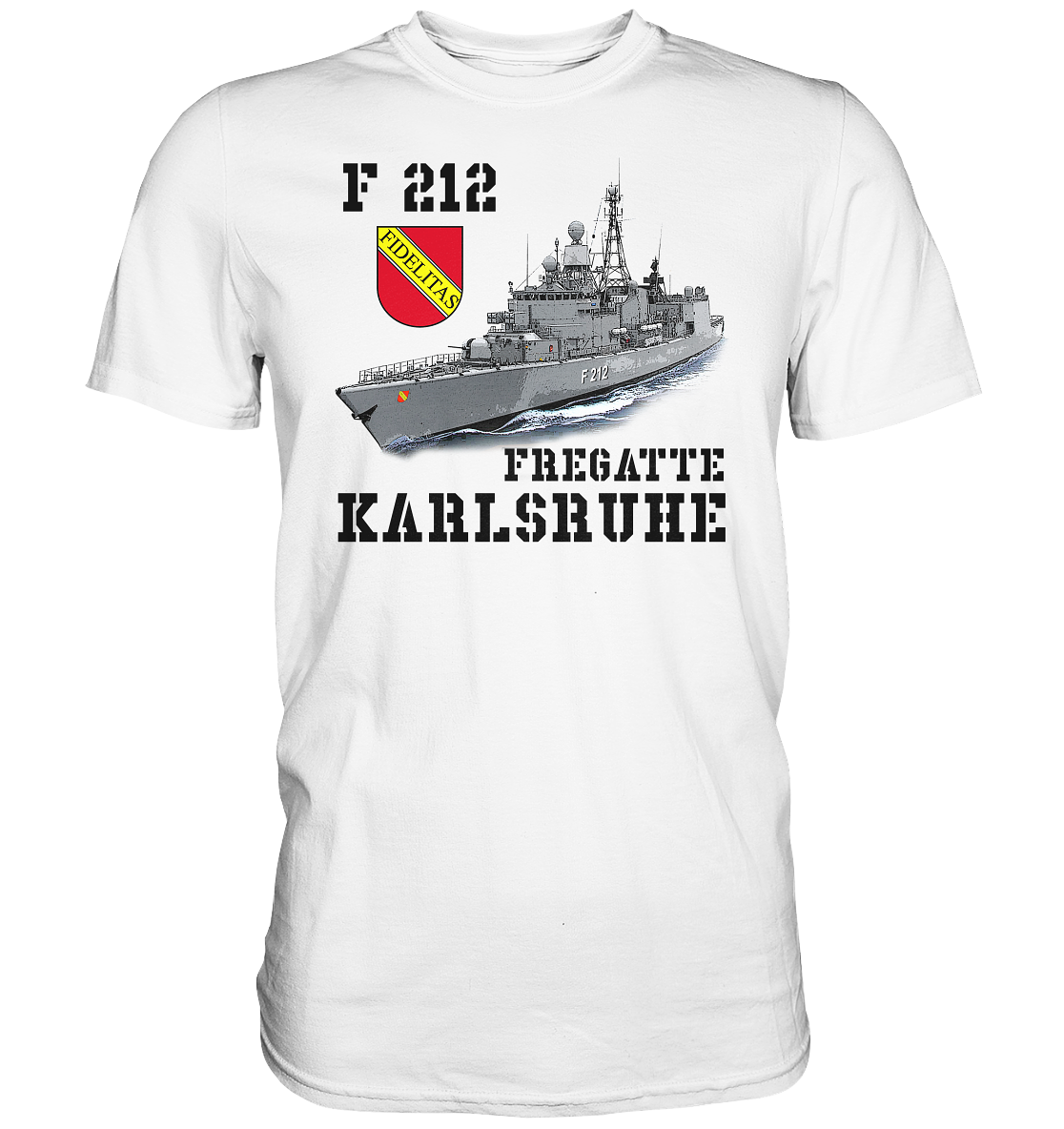 F212 Fregatte KARLSRUHE - Premium Shirt