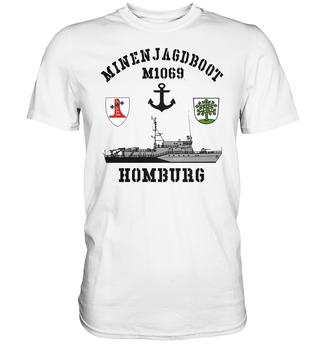 Mij.-Boot M1069 HOMBURG Anker 1.MSG - Premium Shirt